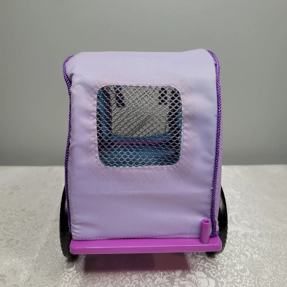 American Girl Purple Pet‎ Trailer for Trail Bike Retired 2012 Replacement